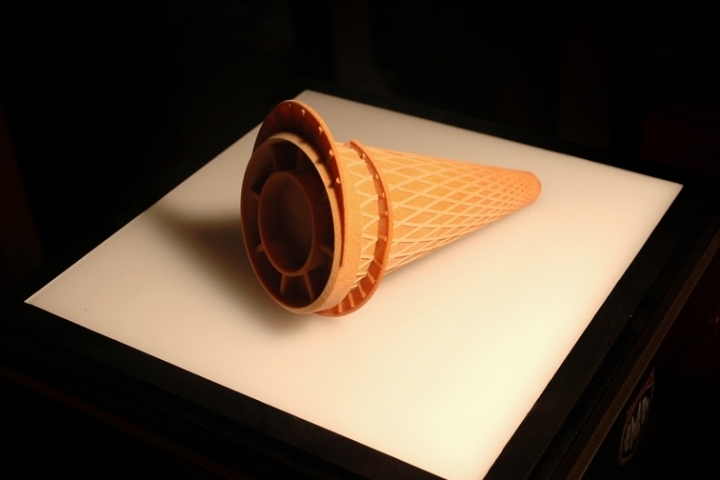 Stampa 3D cono gelato